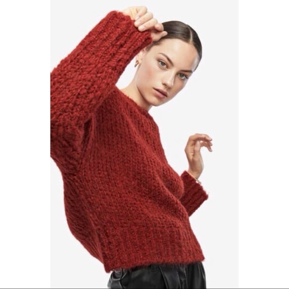 Anine Bing Rust Greyson Sweater - Picture 2 of 4